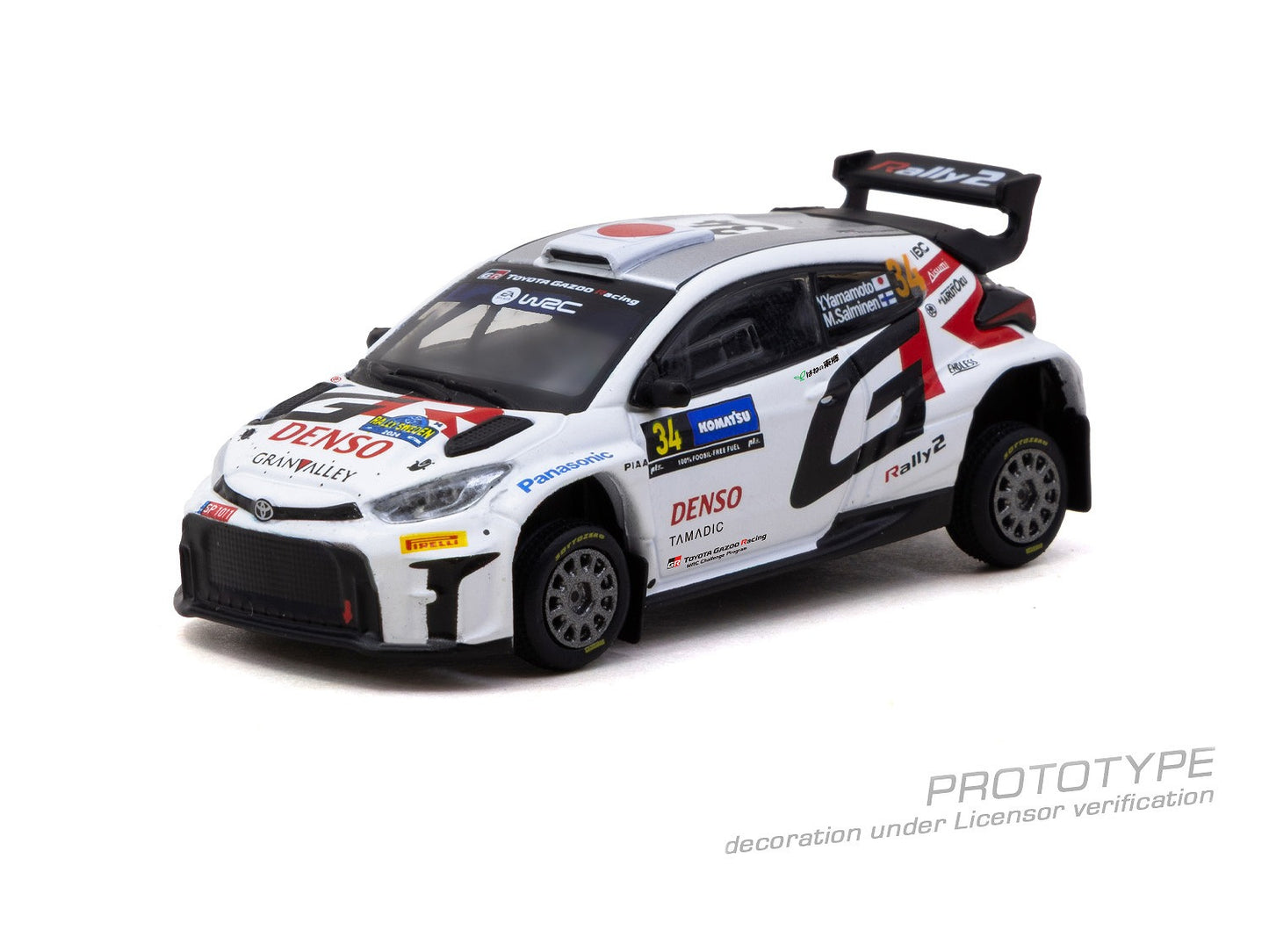 ＜予約商品＞1/64 Toyota GR Yaris Rally2 Rally Sweden 2024 ※2026年9月以後入荷予定