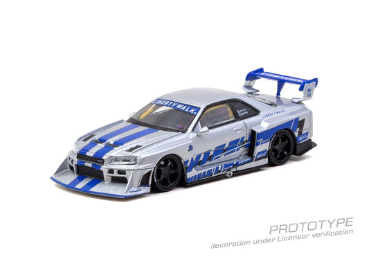 ＜予約商品＞1/64 LB-ER34 Super Silhouette SKYLINE MGMINI ※2026年12月以後入荷予定