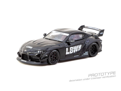 ＜予約商品＞1/64 LB-WORKS TOYOTA SUPRA (A90) Black※2027年2月以後入荷予定