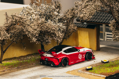 ＜予約商品＞1/64 LB-WORKS TOYOTA SUPRA (A90) Red※2027年2月以後入荷予定