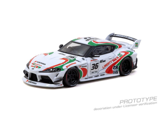 ＜予約商品＞1/64 LB-WORKS TOYOTA SUPRA (A90) White※2026年12月以後入荷予定