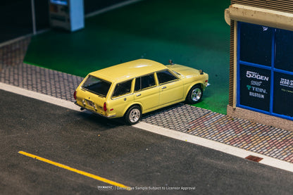 ＜予約商品＞1/64 Datsun Bluebird 510 Wagon Yellow ※2026年8月以後入荷予定