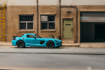 ＜予約商品＞1/64 Mercedes-Benz SLS AMG Coupé Black Series Matte Blue ※2027年2月以後入荷予定