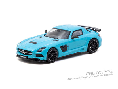 ＜予約商品＞1/64 Mercedes-Benz SLS AMG Coupé Black Series Matte Blue ※2027年2月以後入荷予定