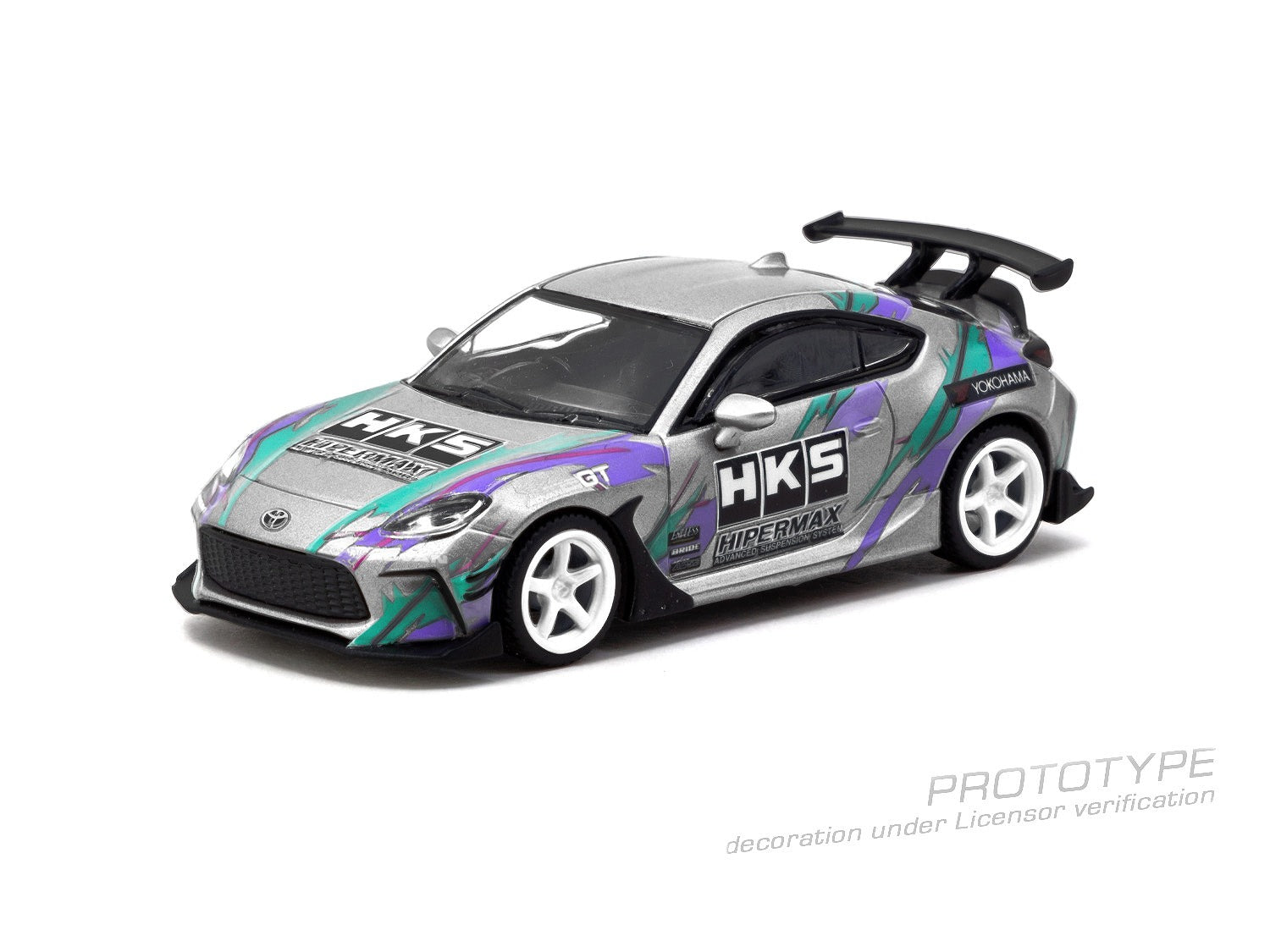 予約商品＞1/64 HKS Toyota GR86 Grey ※2026年7月以後入荷予定