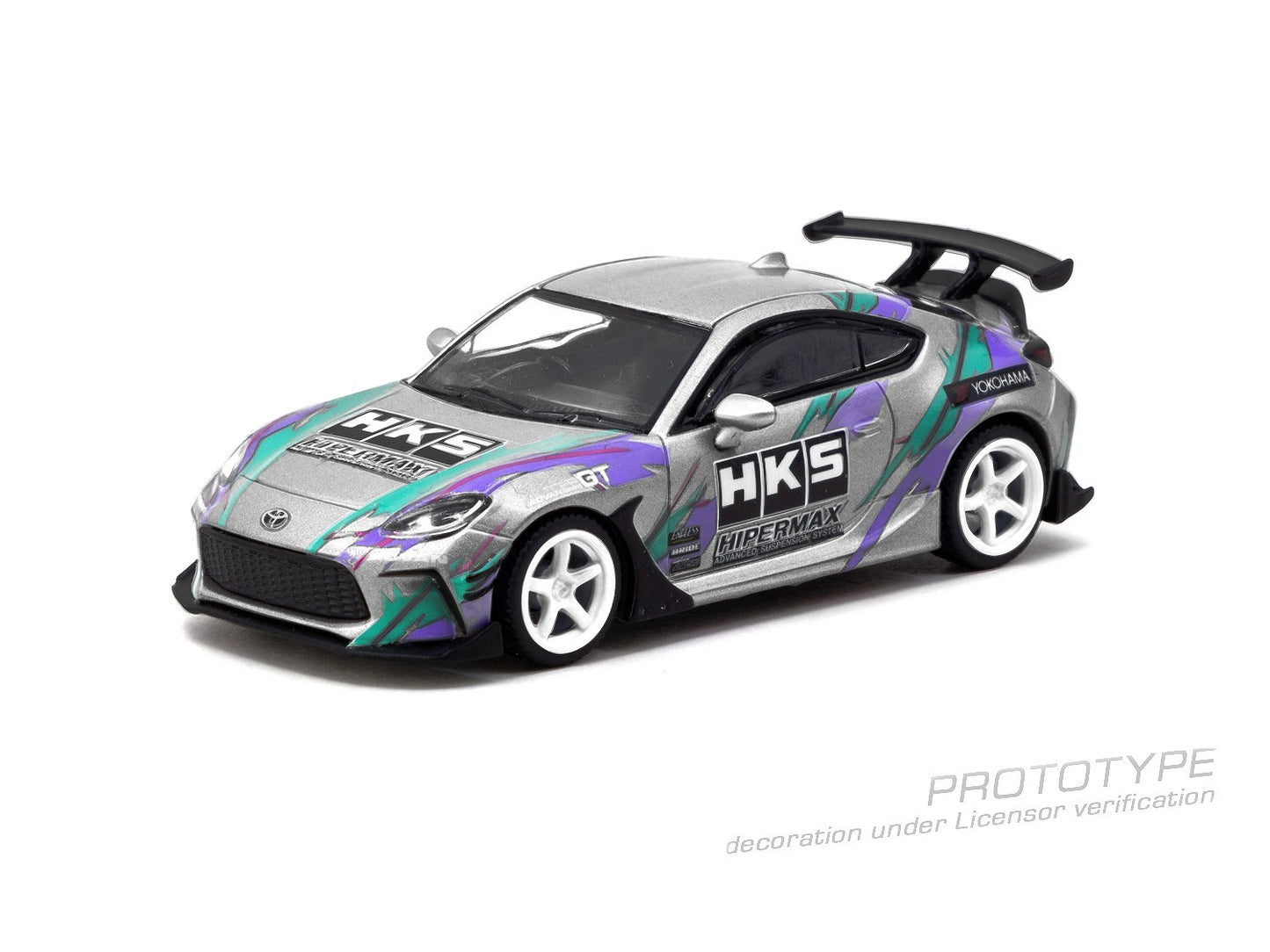 ＜予約商品＞1/64 HKS Toyota GR86 Grey ※2026年7月以後入荷予定