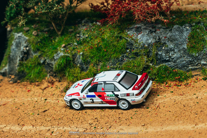 ＜予約商品＞1/64 Mitsubishi Lancer Evolution II Hong Kong Beijing Rally 1994 K. Eriksson / S. Parmander  ※2026年6月以後入荷予定