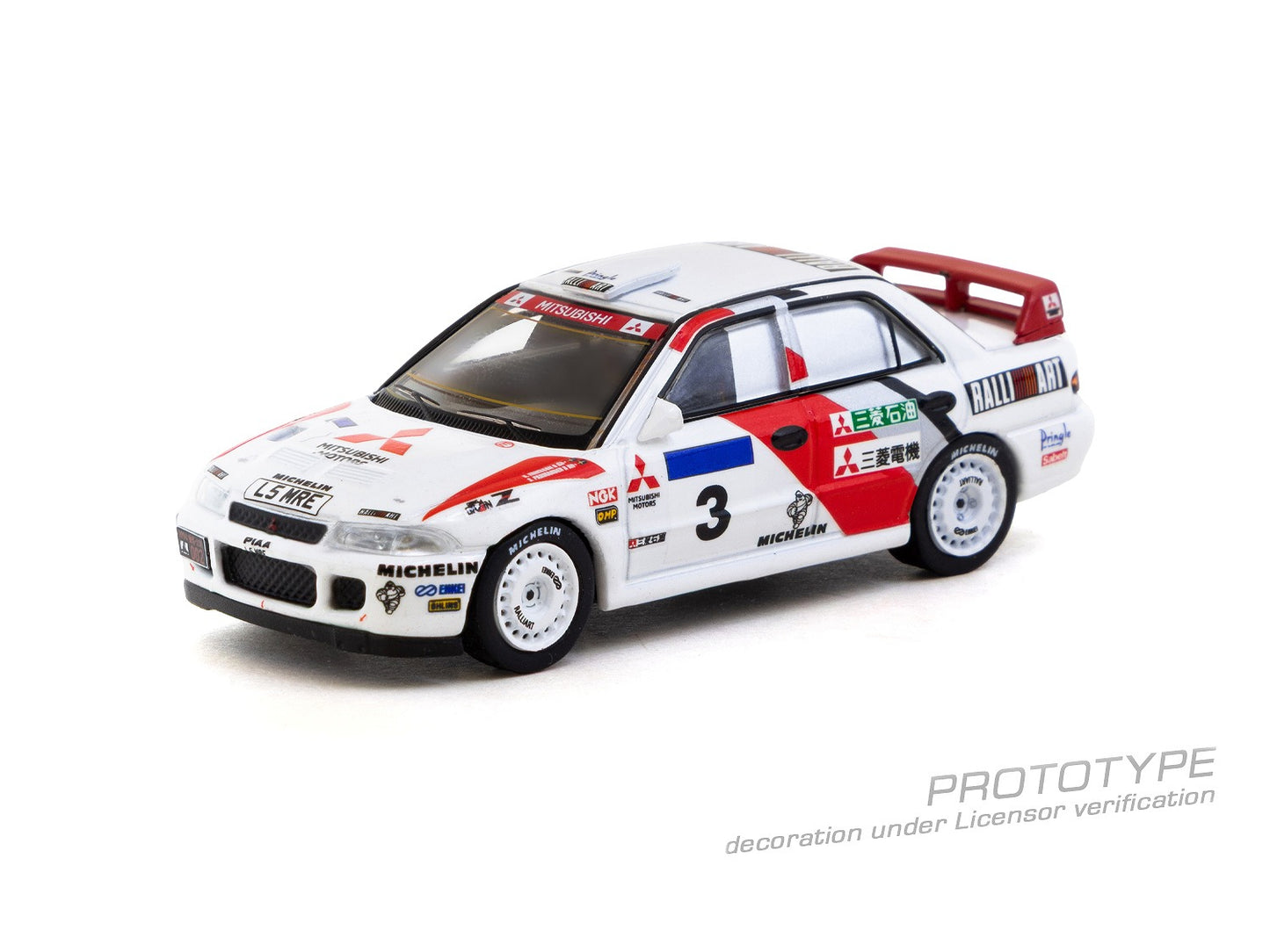 ＜予約商品＞1/64 Mitsubishi Lancer Evolution II Hong Kong Beijing Rally 1994 K. Eriksson / S. Parmander  ※2026年6月以後入荷予定