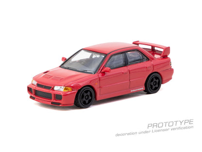 ＜予約商品＞1/64 Mitsubishi Lancer GSR Evolution III Red※2026年12月以後入荷予定