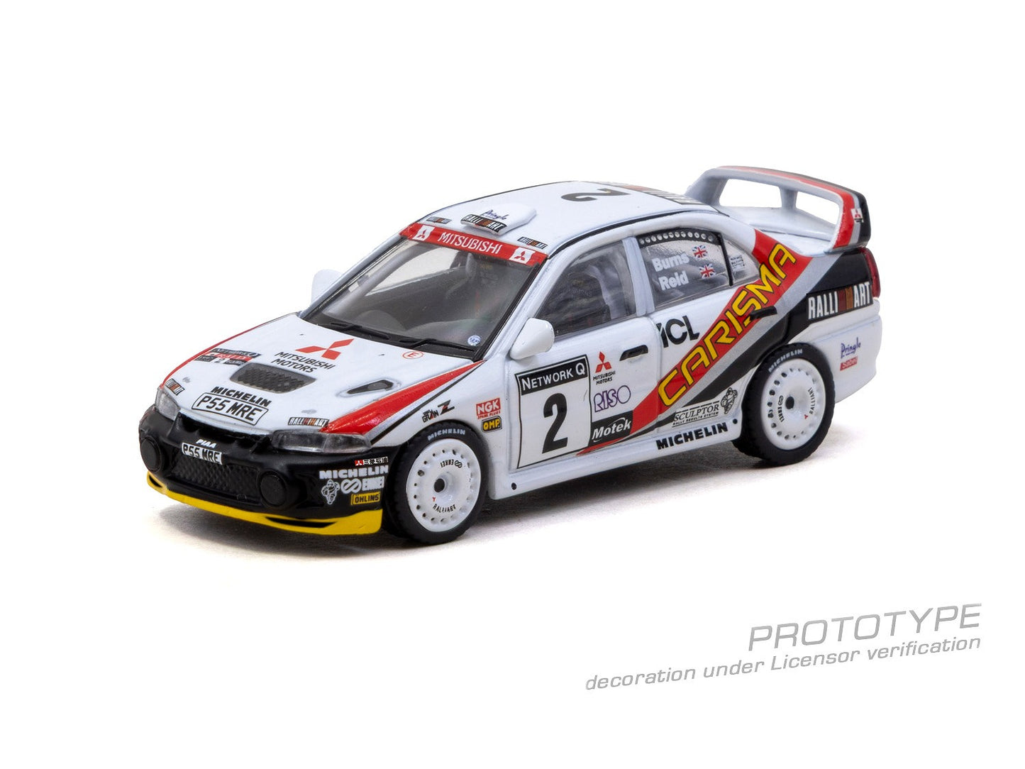 ＜予約商品＞1/64 Mitsubishi Carisma GT Evolution IV RAC Rally 1997※2026年12月以後入荷予定