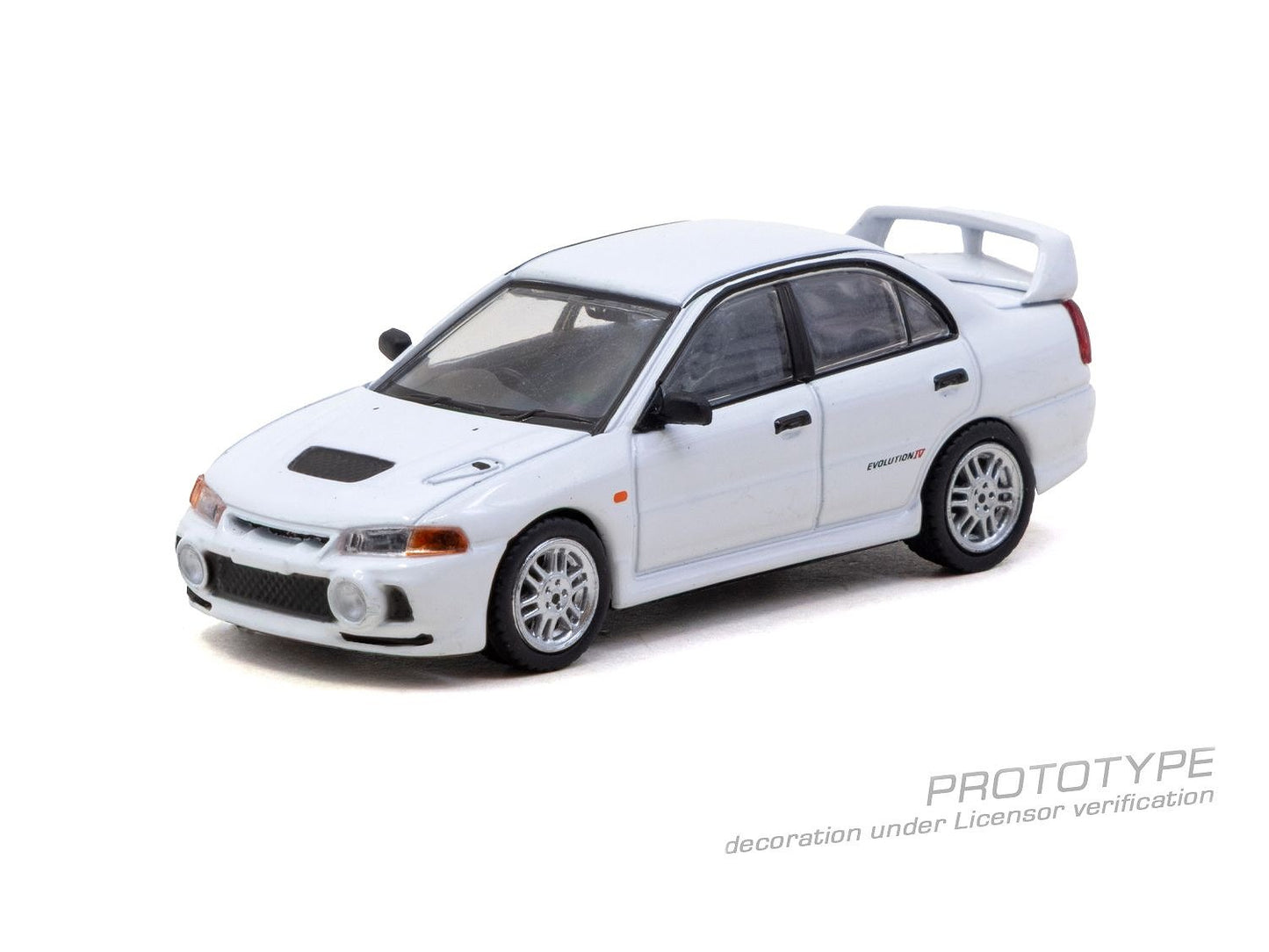 ＜予約商品＞1/64 Mitsubishi Lancer RS Evolution IV White ※2027年2月以後入荷予定