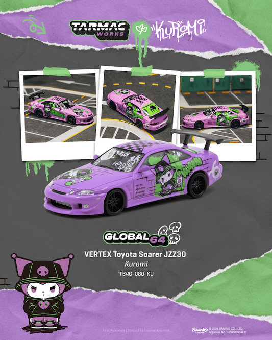 ＜予約商品＞1/64 VERTEX Toyota Soarer JZZ30 Kuromi  ※2027年4月以後入荷予定