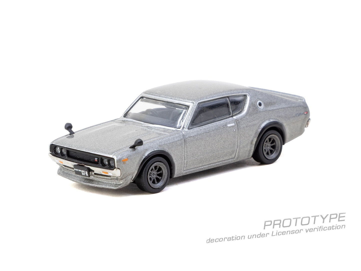 ＜予約商品＞1/64 Nissan Skyline 2000GT-R (KPGC110)  Silver ※2026年12月以後入荷予定