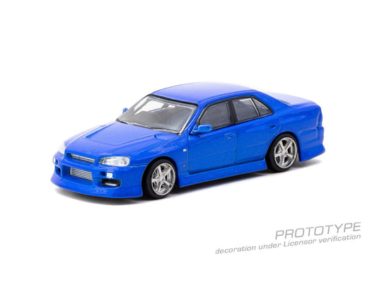 ＜予約商品＞1/64 URAS Skyline ER34 Blue ※2026年8月以後入荷予定