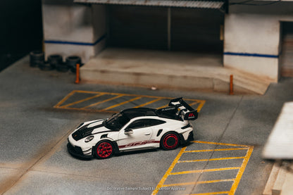 ＜予約商品＞1/64 Porsche GT3RS (992.1) MR White Red Tarmac Special Edition ※2026年11月以後入荷予定