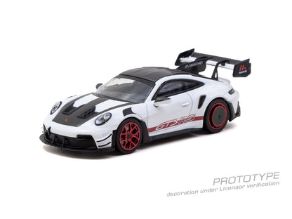 ＜予約商品＞1/64 Porsche GT3RS (992.1) MR White Red Tarmac Special Edition ※2026年11月以後入荷予定