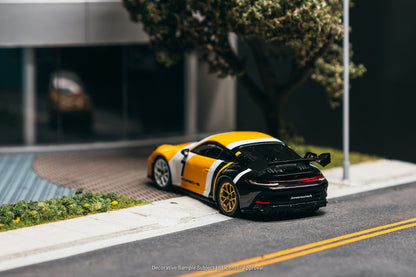 ＜予約商品＞1/64 Porsche 911 GT3 (992) Yellow / Black※2027年2月以後入荷予定