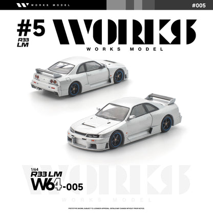 ＜予約商品＞1/64 R33 LM SILVER ※2026年9月以後入荷予定