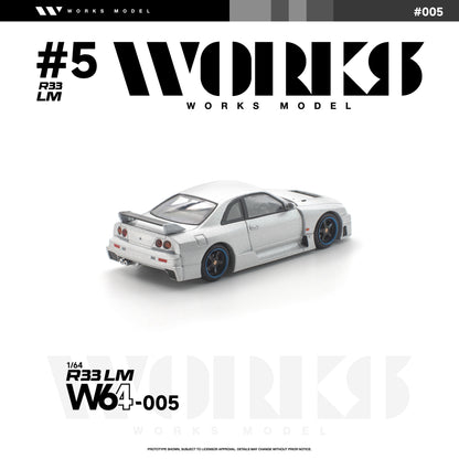 ＜予約商品＞1/64 R33 LM SILVER ※2026年9月以後入荷予定