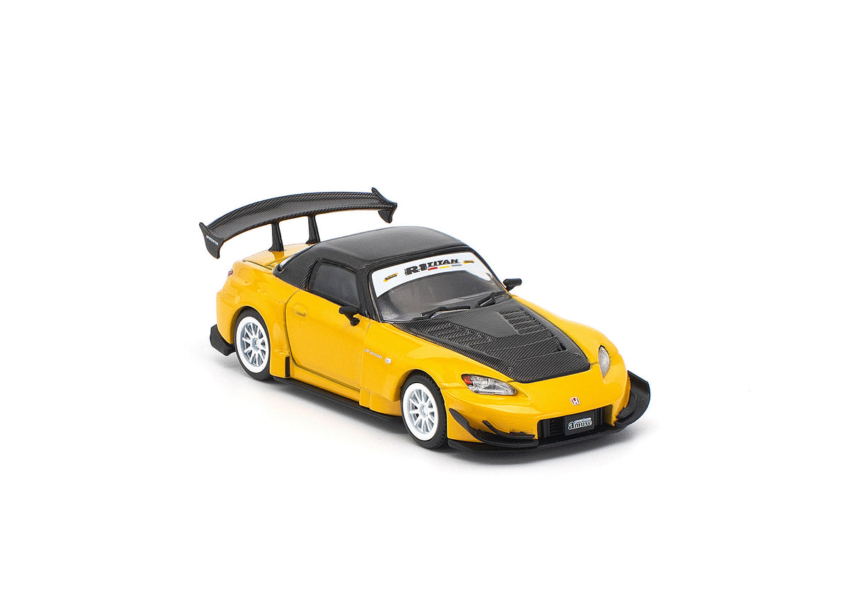 ＜予約商品＞1/64 AMUSE S2000 YELLOW アミューズ S2000 イエロー ※2027年8月以後入荷予定