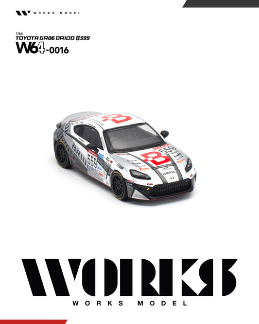 ＜予約商品＞1/64 TOYOTA GR86 ORIDO #599 ※2027年9月以後入荷予定