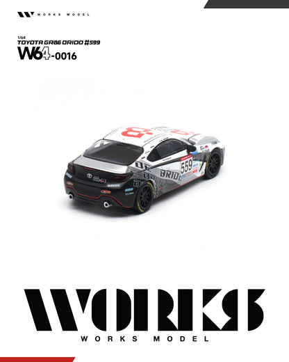 ＜予約商品＞1/64 TOYOTA GR86 ORIDO #599 ※2027年9月以後入荷予定