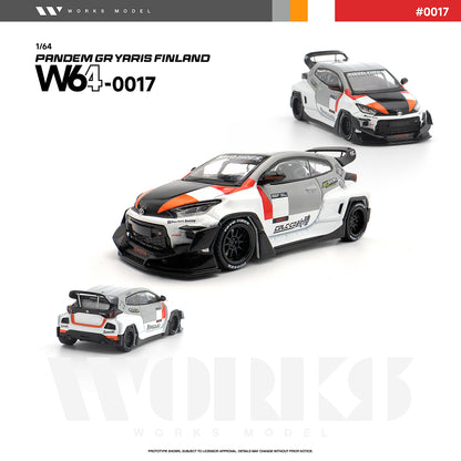 ＜予約商品＞1/64 PANDEM GR YARIS FINLAND ※2026年12月以後入荷予定