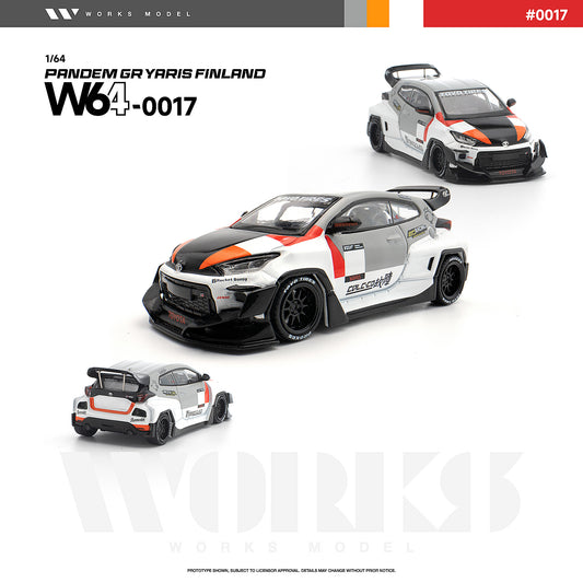 ＜予約商品＞1/64 PANDEM GR YARIS FINLAND ※2026年12月以後入荷予定