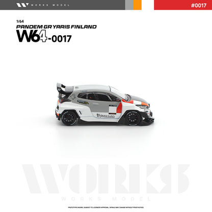 ＜予約商品＞1/64 PANDEM GR YARIS FINLAND ※2026年12月以後入荷予定