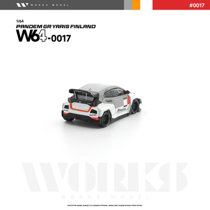 ＜予約商品＞1/64 PANDEM GR YARIS FINLAND ※2026年12月以後入荷予定