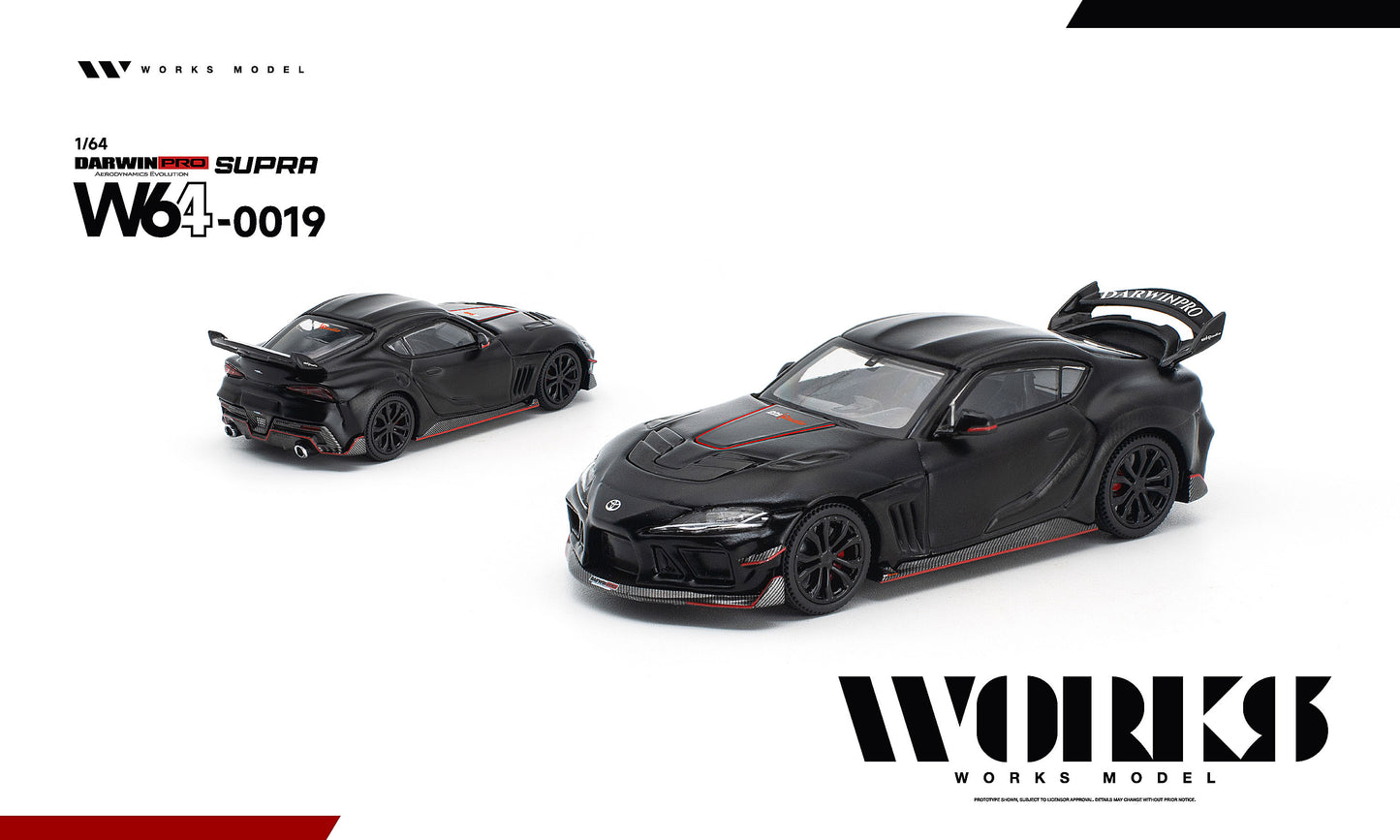 ＜予約商品＞1/64 DARWIN PRO SUPRA DARK ※2027年7月以後入荷予定