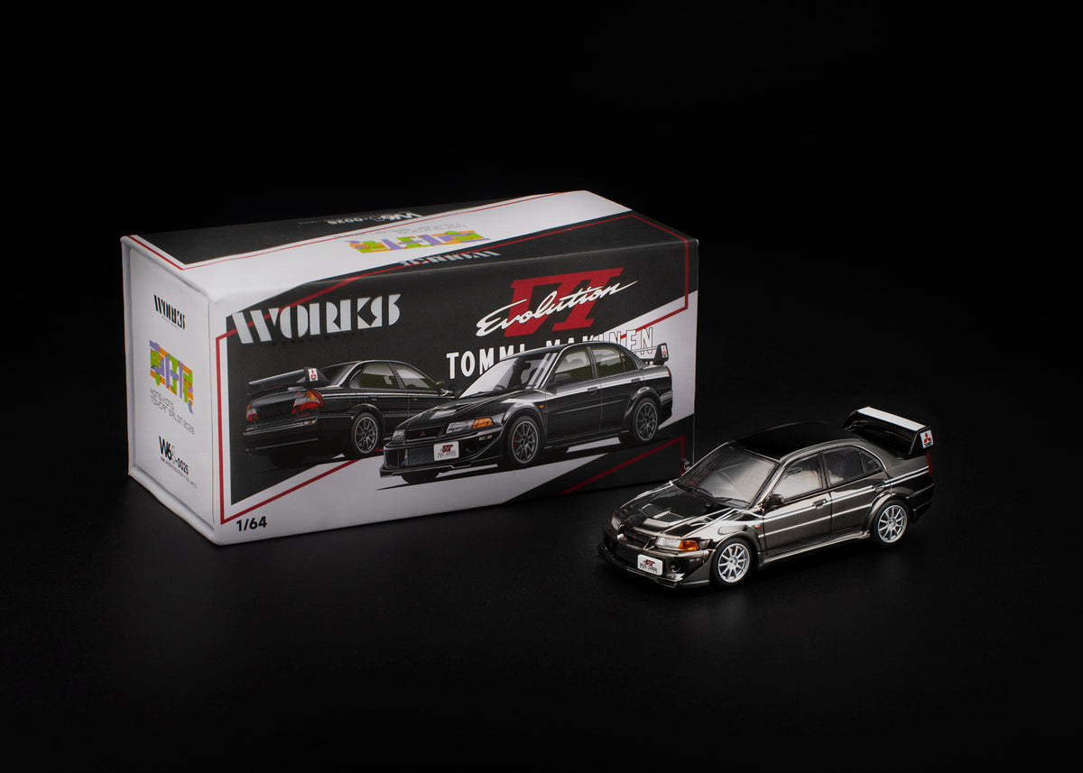 ＜予約商品＞1/64 MITSUBISHI LANCER EVOLUTION VI TOMMI Gun Metal Hong Kong Toycar Salon 2026 event-exclusive edition（香港トイカーサロン2026会場限定） ※2026年10月以後入荷予定