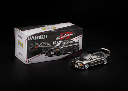 ＜予約商品＞1/64 MITSUBISHI LANCER EVOLUTION VI TOMMI Gun Metal Hong Kong Toycar Salon 2026 event-exclusive edition（香港トイカーサロン2026会場限定） ※2026年10月以後入荷予定