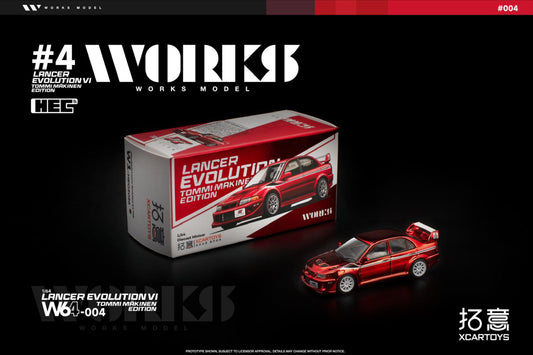 ＜予約商品＞1/64 Lancer EVO VI Red Chrome ※2026年5月以後入荷予定