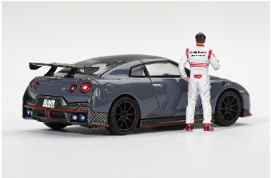 ＜予約商品＞1/64 Nissan GT-R NISMO 2024 筑波サーキット市販車最速ラップ記録車 松田次生コレクション w/ 松田次生氏フィギュア(右ハンドル) ※2027年2月以後入荷予定