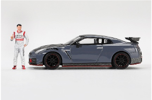 ＜予約商品＞1/64 Nissan GT-R NISMO 2024 筑波サーキット市販車最速ラップ記録車 松田次生コレクション w/ 松田次生氏フィギュア(右ハンドル) ※2027年2月以後入荷予定